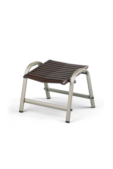 Taboret - Alu - Plus Wood